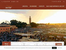 Tablet Screenshot of marrakechlowcost.com